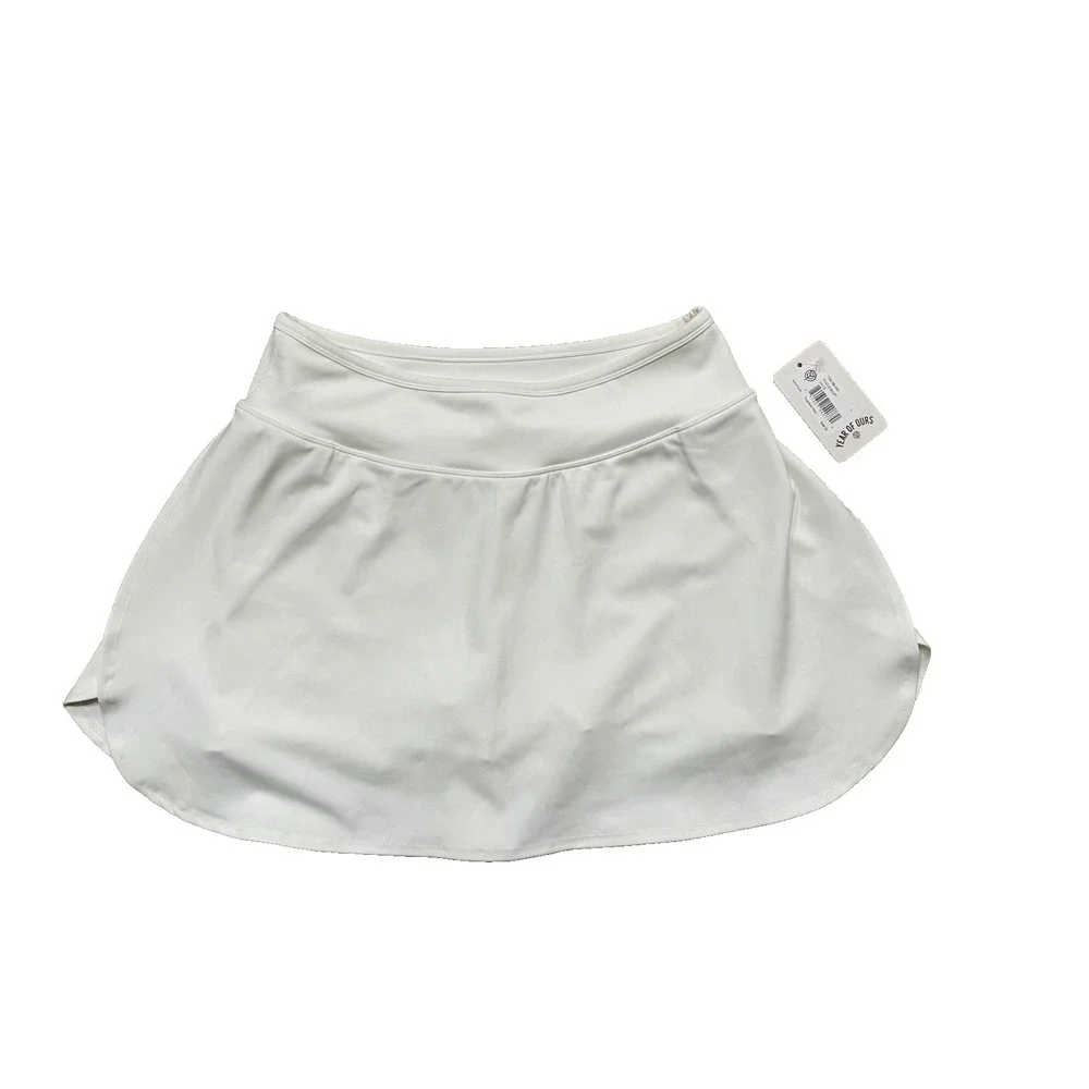 NWT Year of Ours White Paddle Tennis Pickleball Skort Sz L ‎ Retail $99